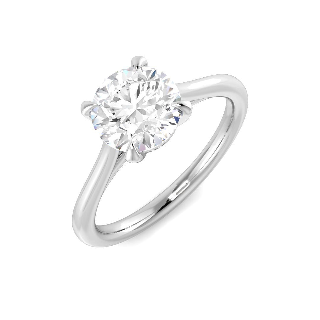 Platinum 1.77ct G I1 Diamond Ring