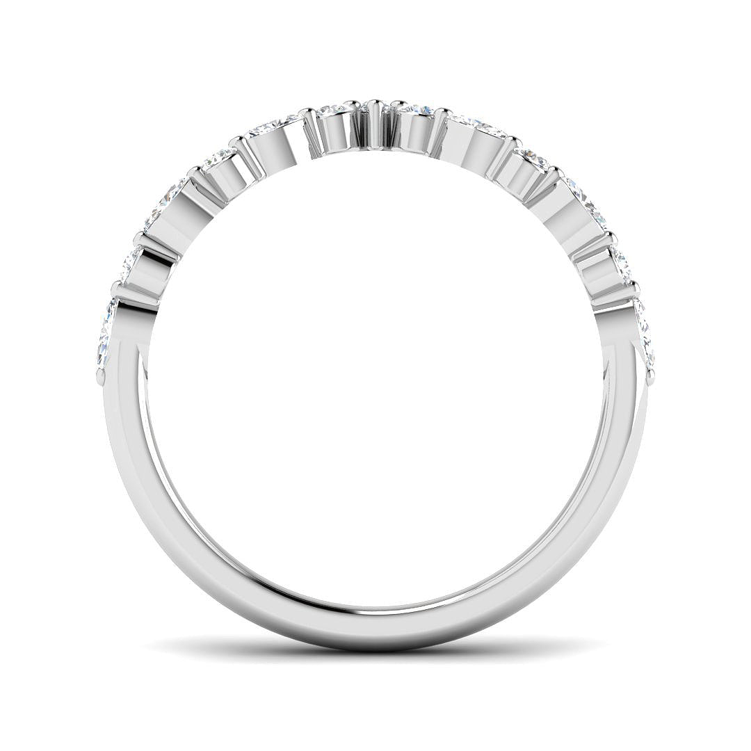 Platinum 0.37ct G SI2 Diamond Ring
