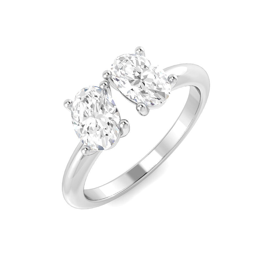 Platinum 1.17ct Laboratory Grown CVD Ring