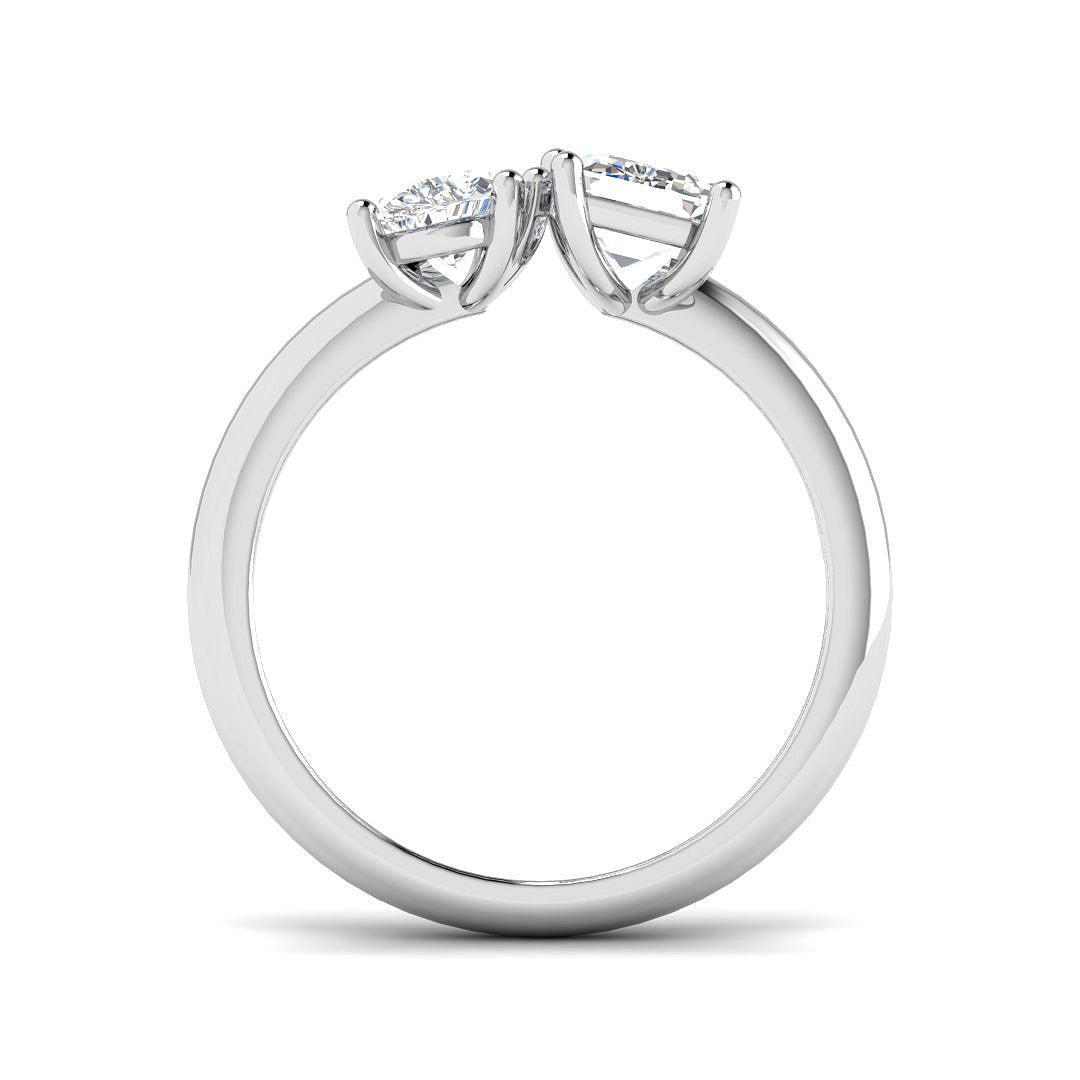18ct White Gold 1.44ct D VS1 Laboratory Grown CVD Ring
