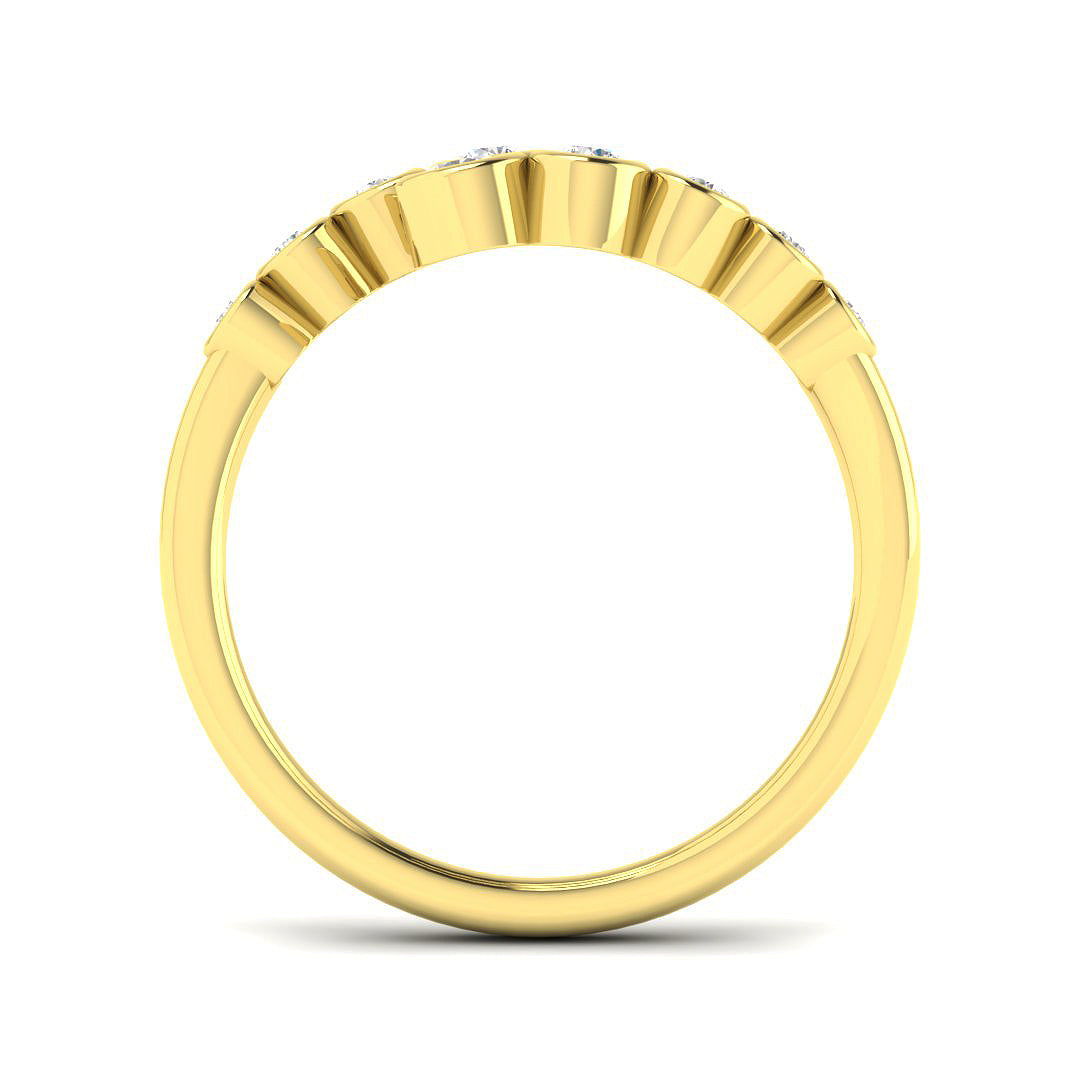 9ct Yellow Gold 0.29ct G SI2 Diamond Ring