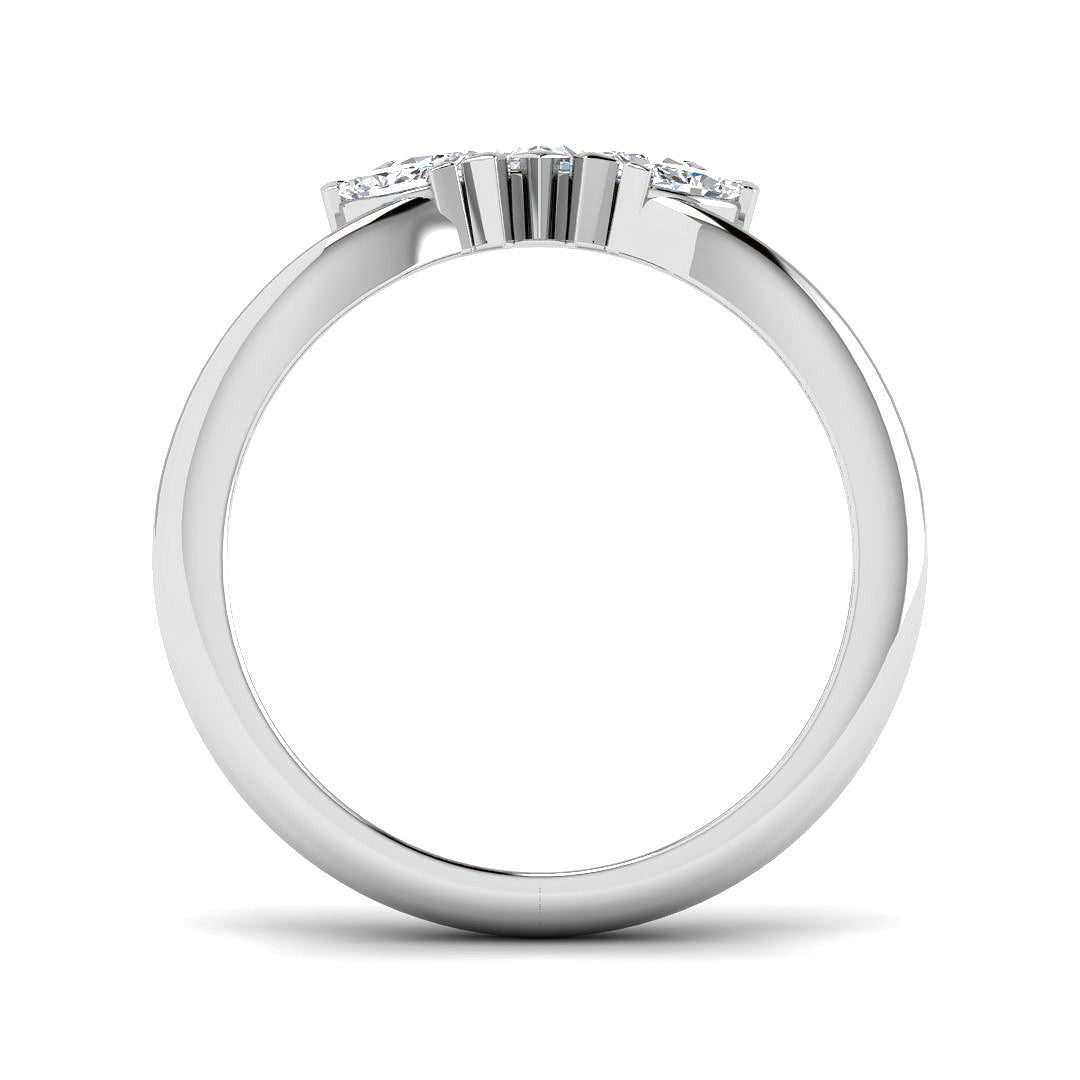 Platinum 0.47ct Diamond Ring
