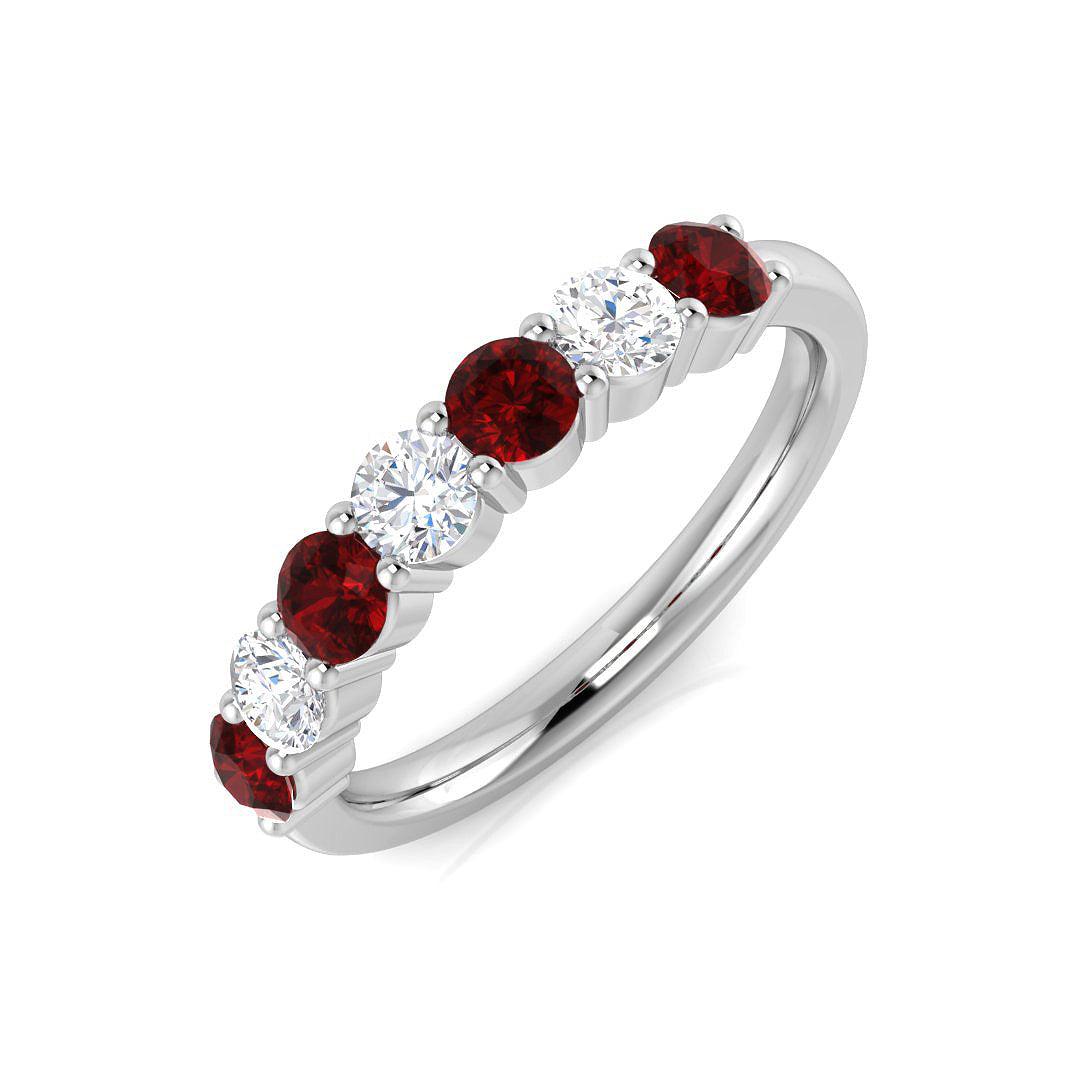 Platinum 0.90ct G SI2 Diamond Ring