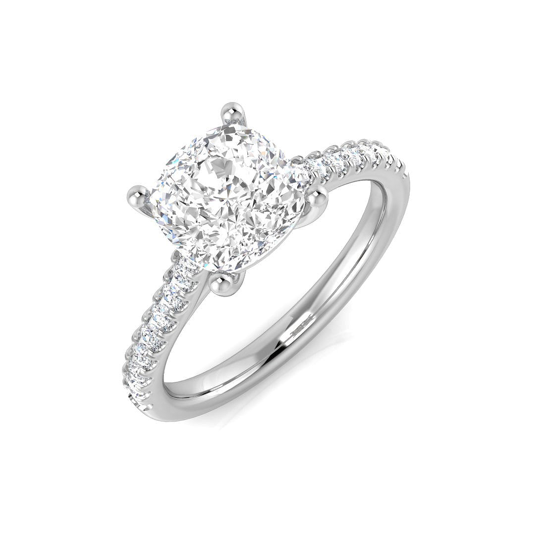 Platinum 2.25ct K VS2 Diamond Ring