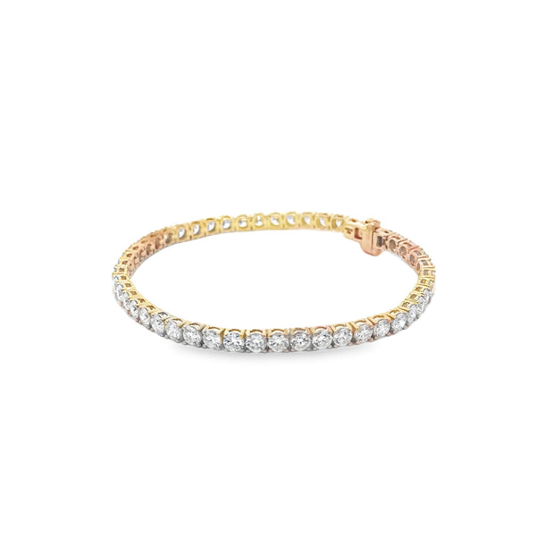 7.02ct Lab Grown Diamond tennis Bracelet