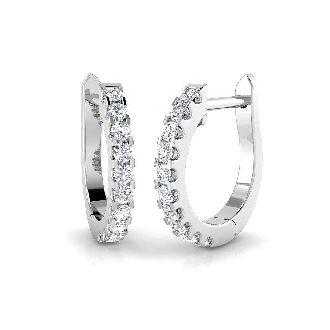 18ct White Gold 0.20ct G SI2 Diamond Earrings