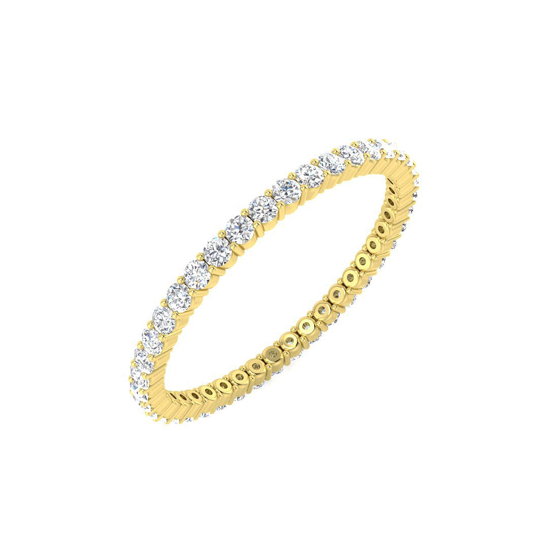 18ct Yellow Gold 0.53ct G SI1 Diamond Ring