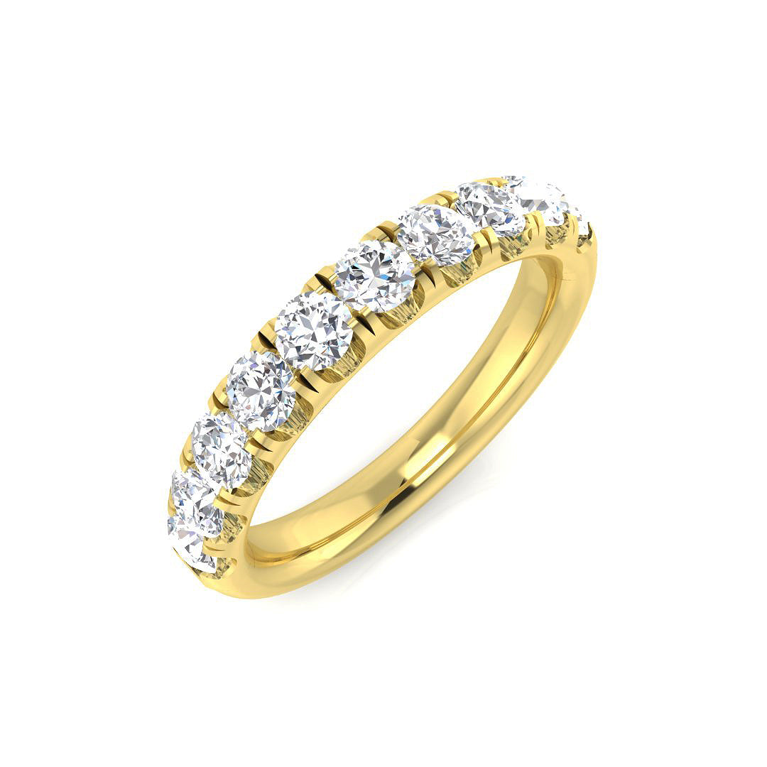 9ct Yellow Gold 1.03ct Laboratory Grown CVD Ring