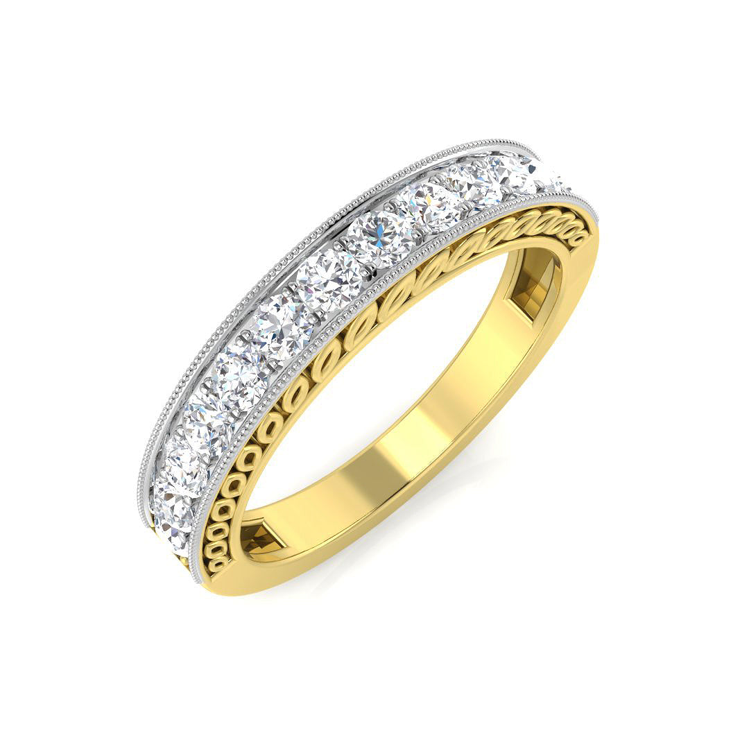 18ct Yellow Gold 0.50ct G SI1 Diamond Ring