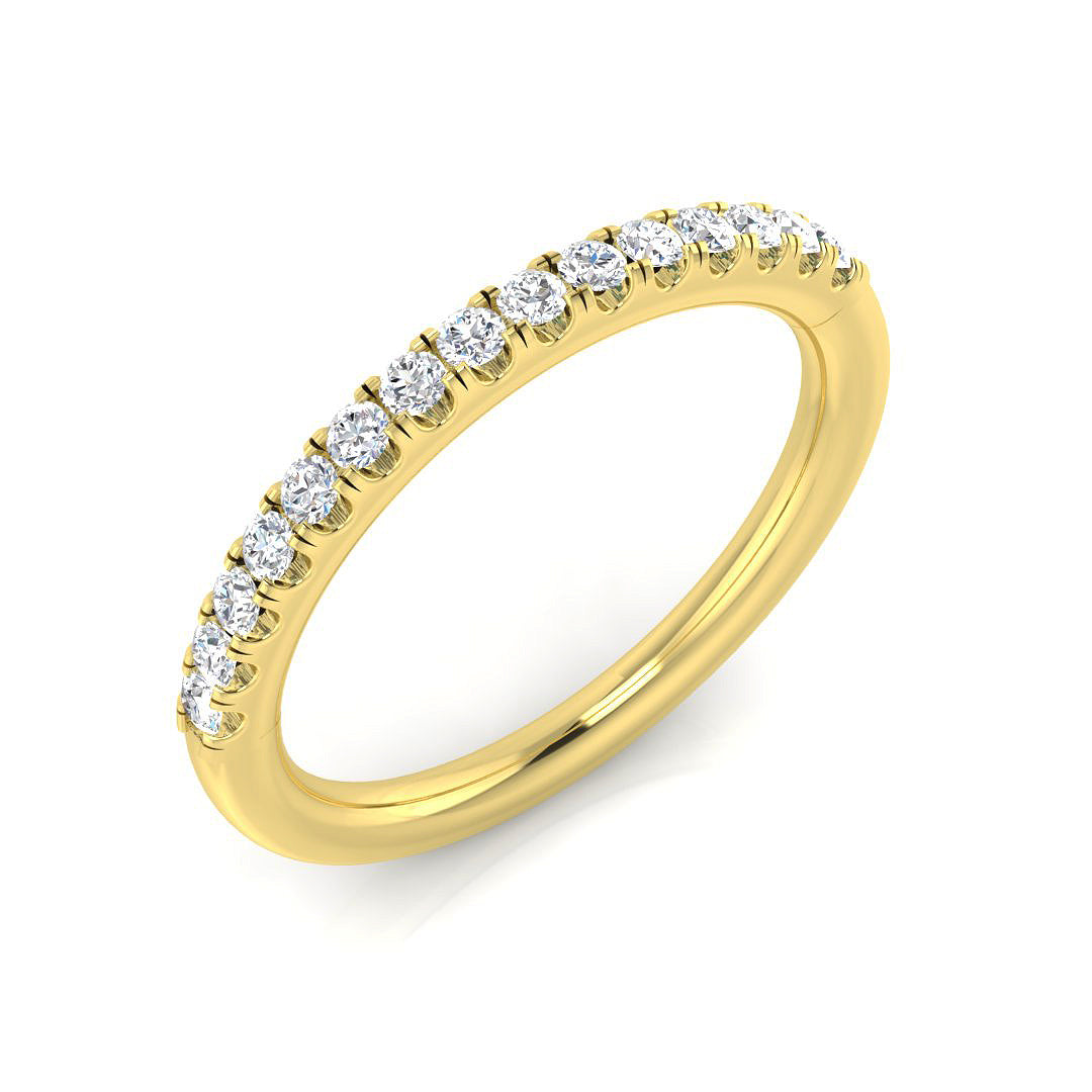 18ct Yellow Gold 0.20ct G SI1 Diamond Ring
