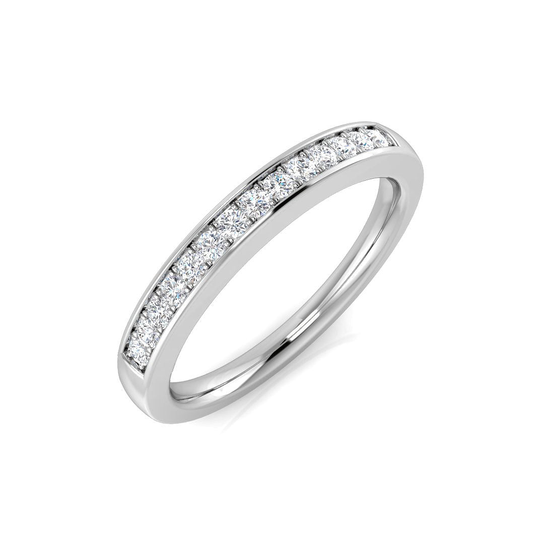 Platinum 0.13ct G SI1 Diamond Ring