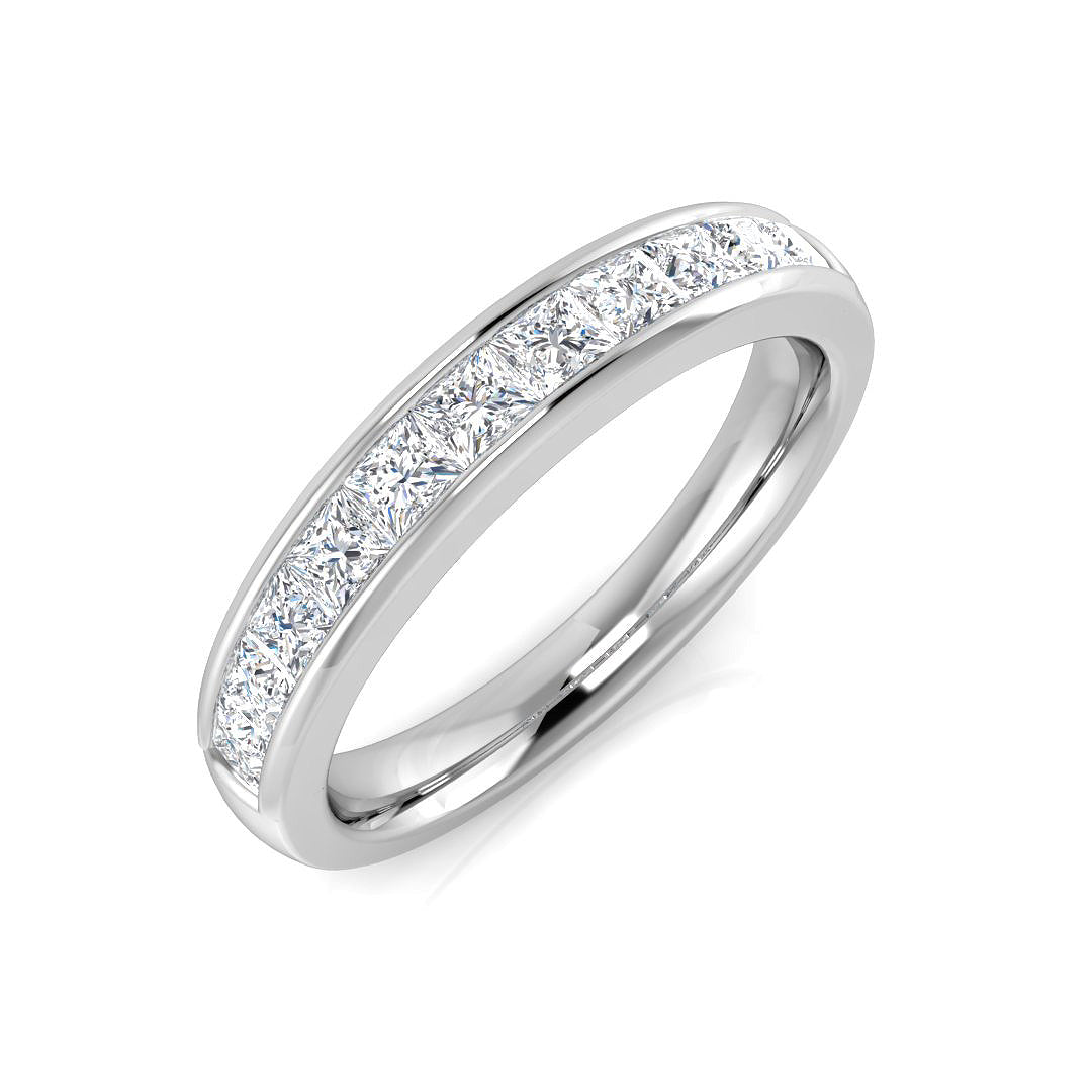 Platinum 0.75ct G SI1 Diamond Ring