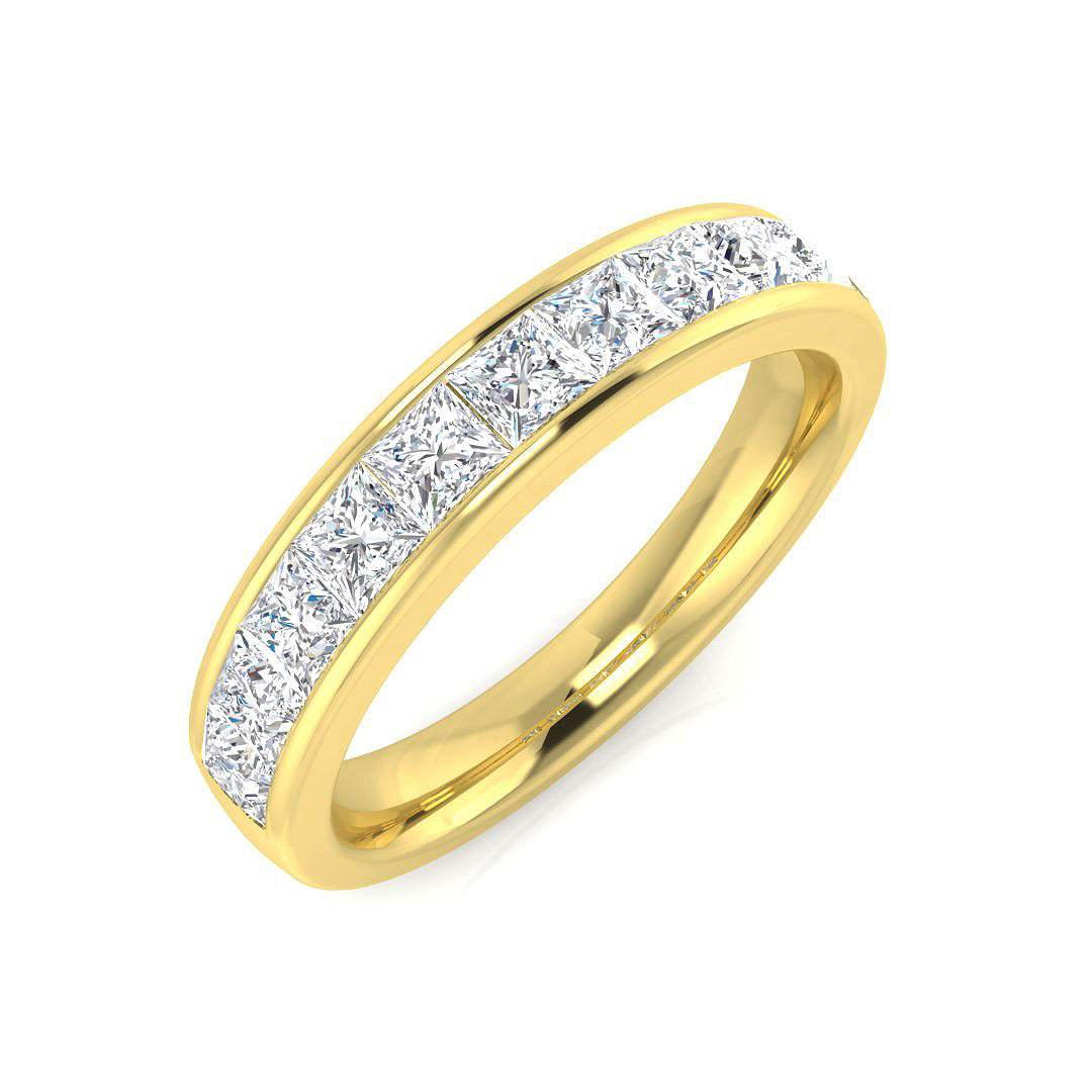 18ct Yellow Gold 1.00ct G SI1 Diamond Ring
