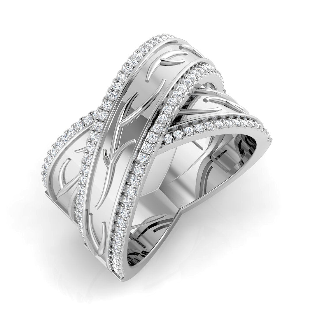 18ct White Gold 0.50ct G SI1 Diamond Ring