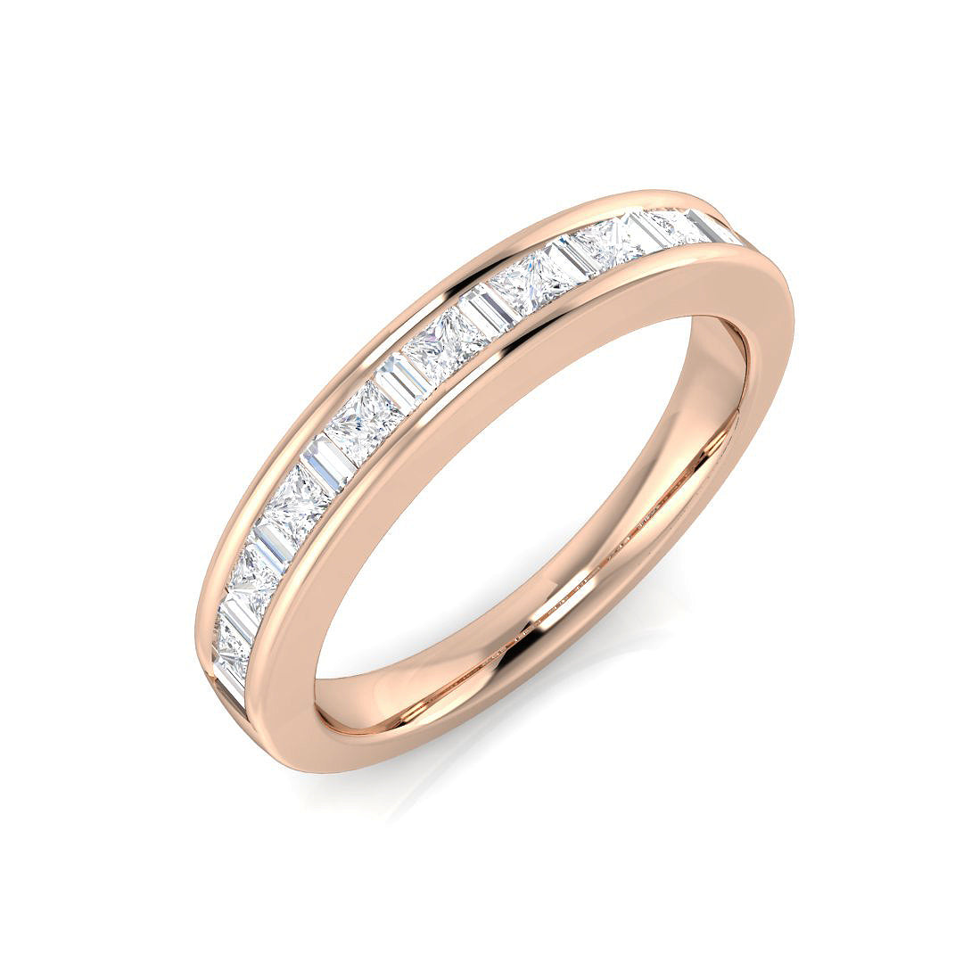 18ct Rose Gold 0.36ct G SI1 Diamond Ring