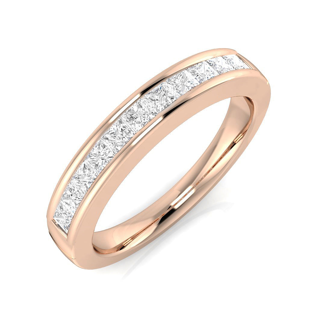 18ct Rose Gold 0.50ct Diamond Ring