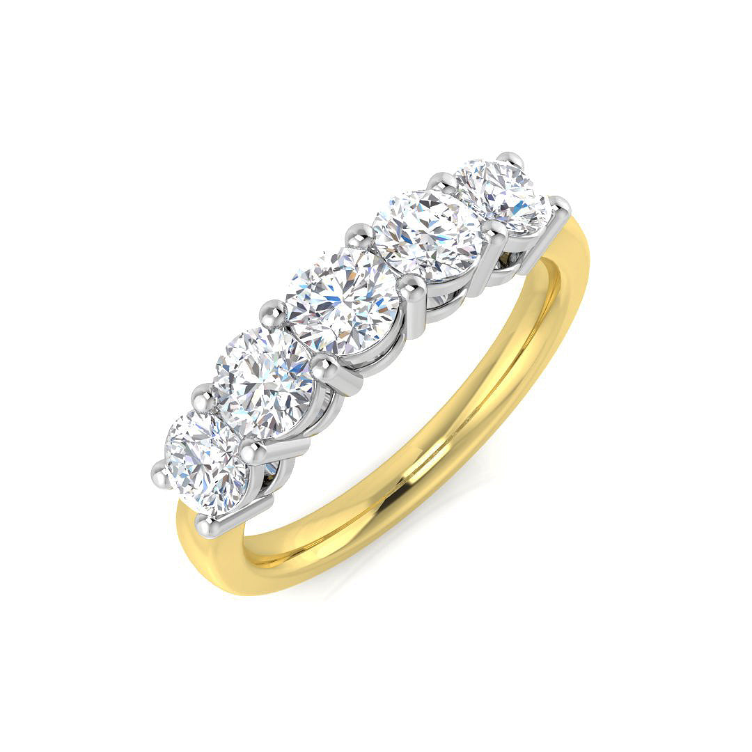 18ct Yellow Gold 1.50ct G I1 Diamond Ring