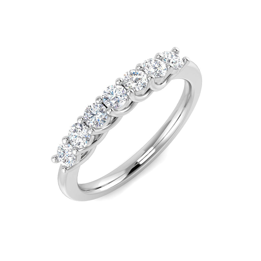 9ct White Gold 0.52ct Laboratory Grown CVD Ring