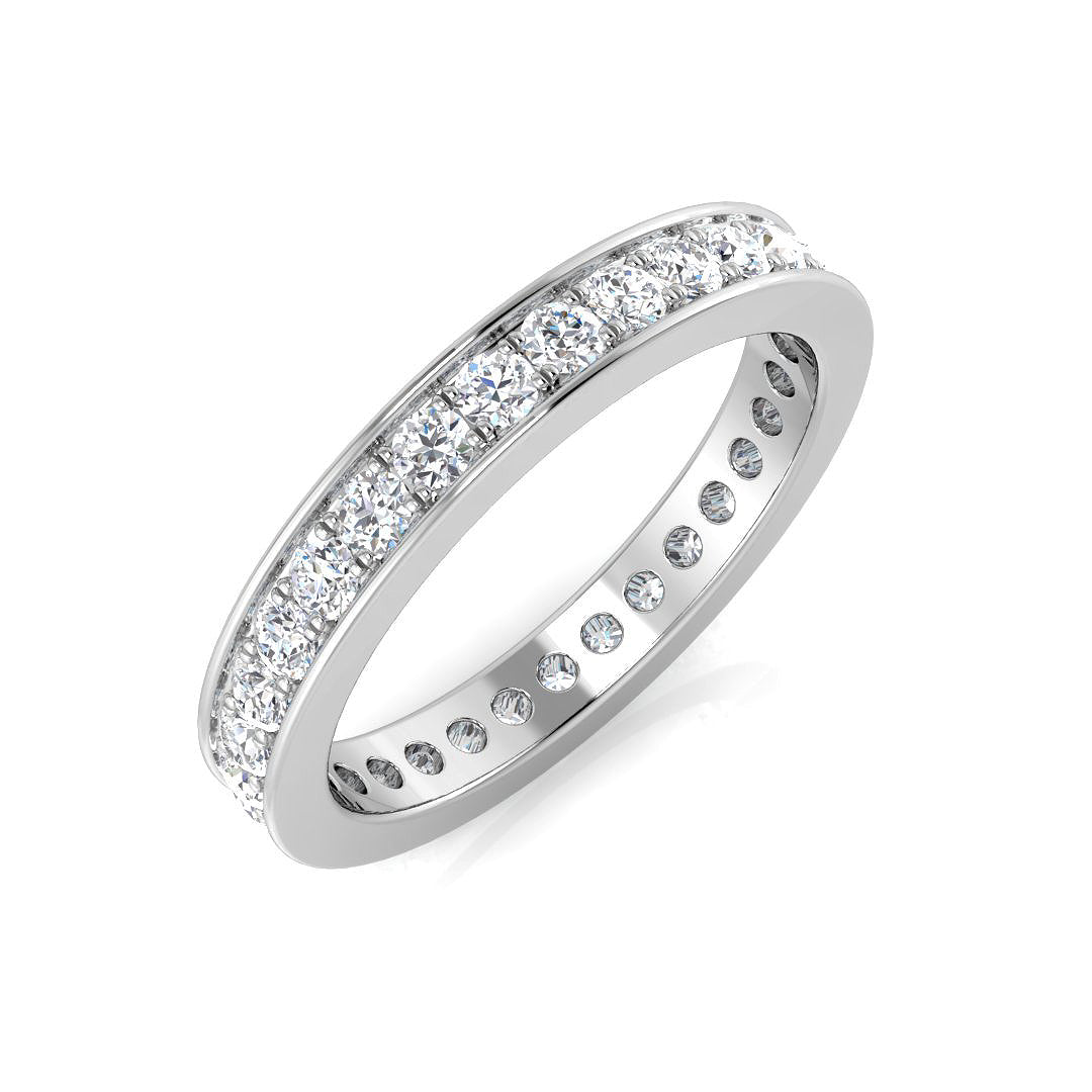18ct White Gold 0.80ct G SI1 Diamond Ring