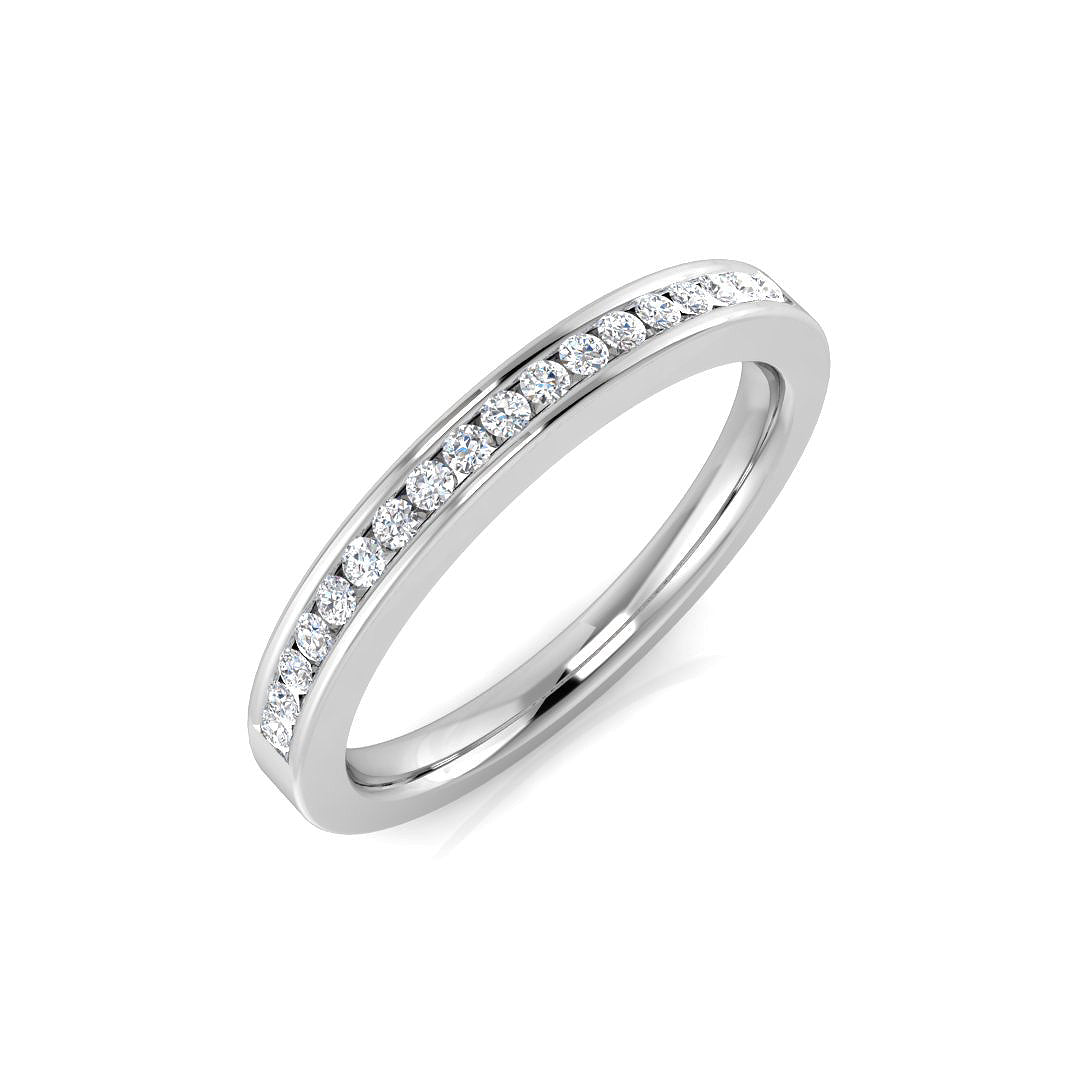 Platinum 0.14ct G SI1 Diamond Ring