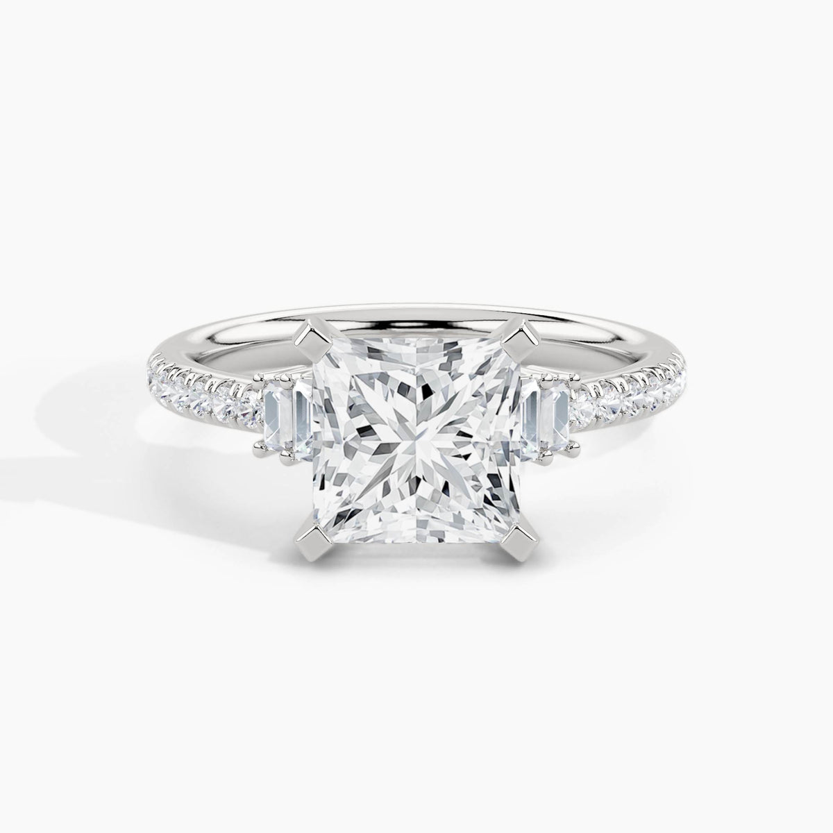 950 Platinum, Princess, down view