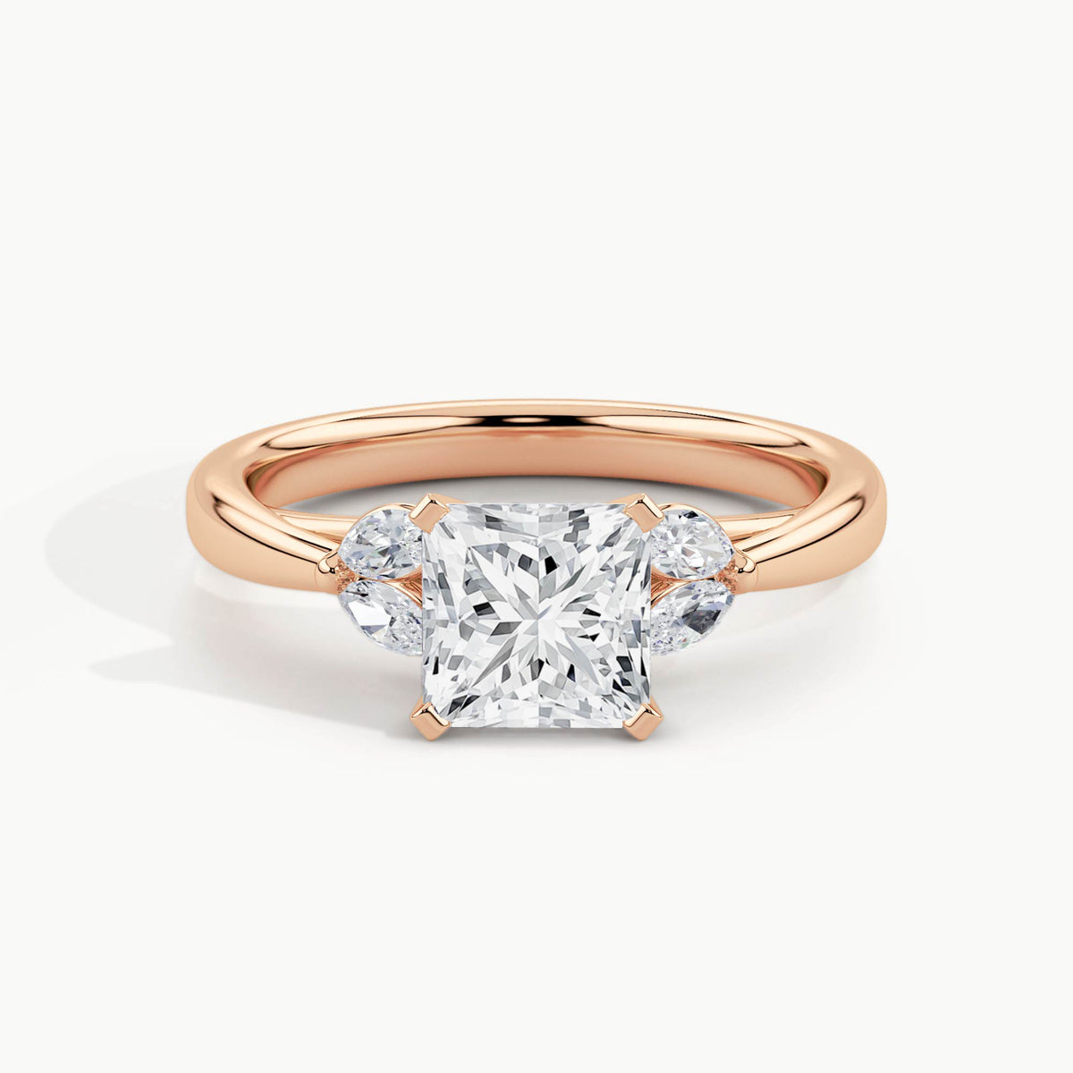 Rose Gold, Princess, down view