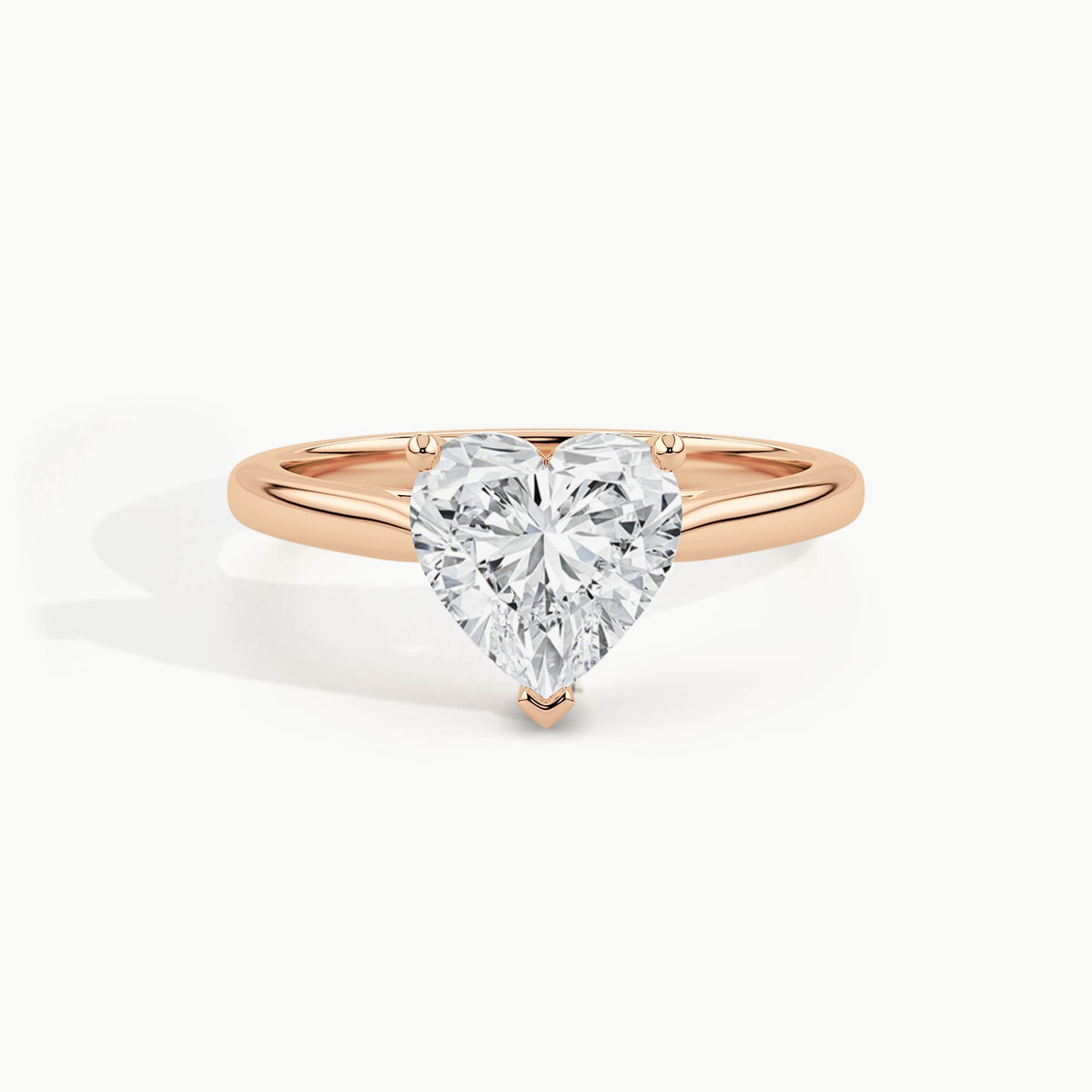 Rose Gold, Heart, down view