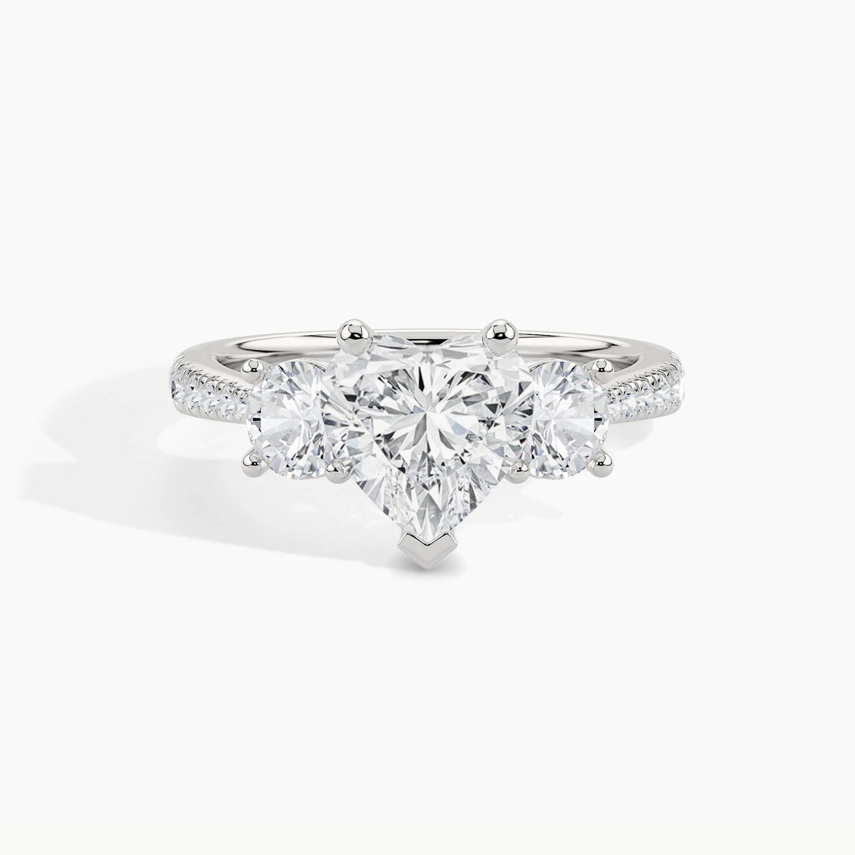 White Gold, Heart, down view