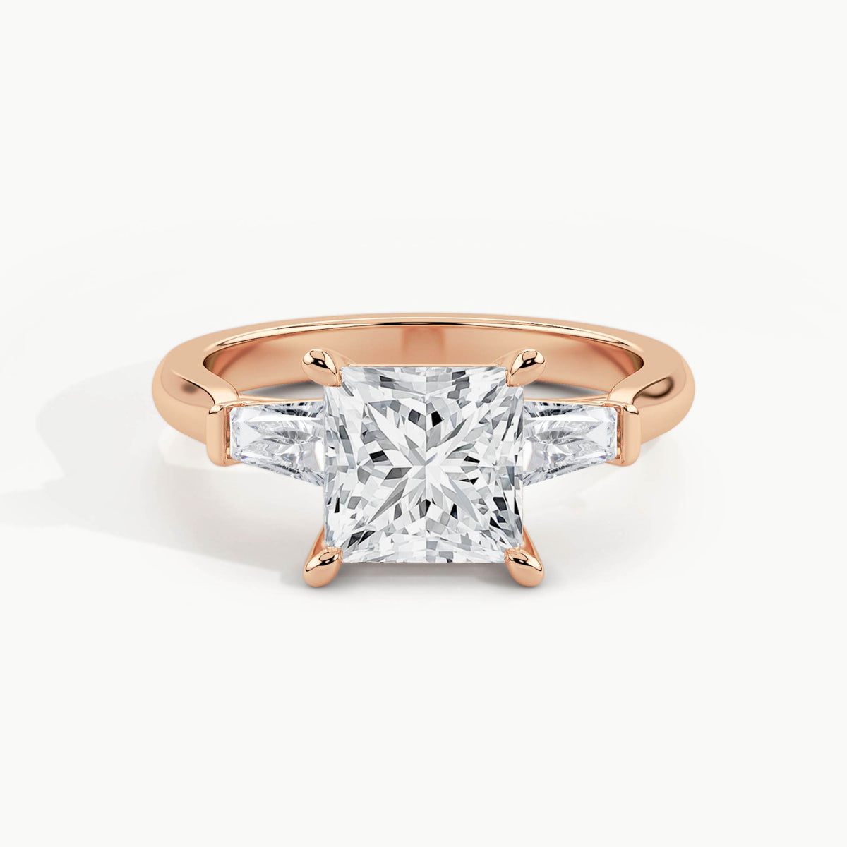 Rose Gold, Princess, down view