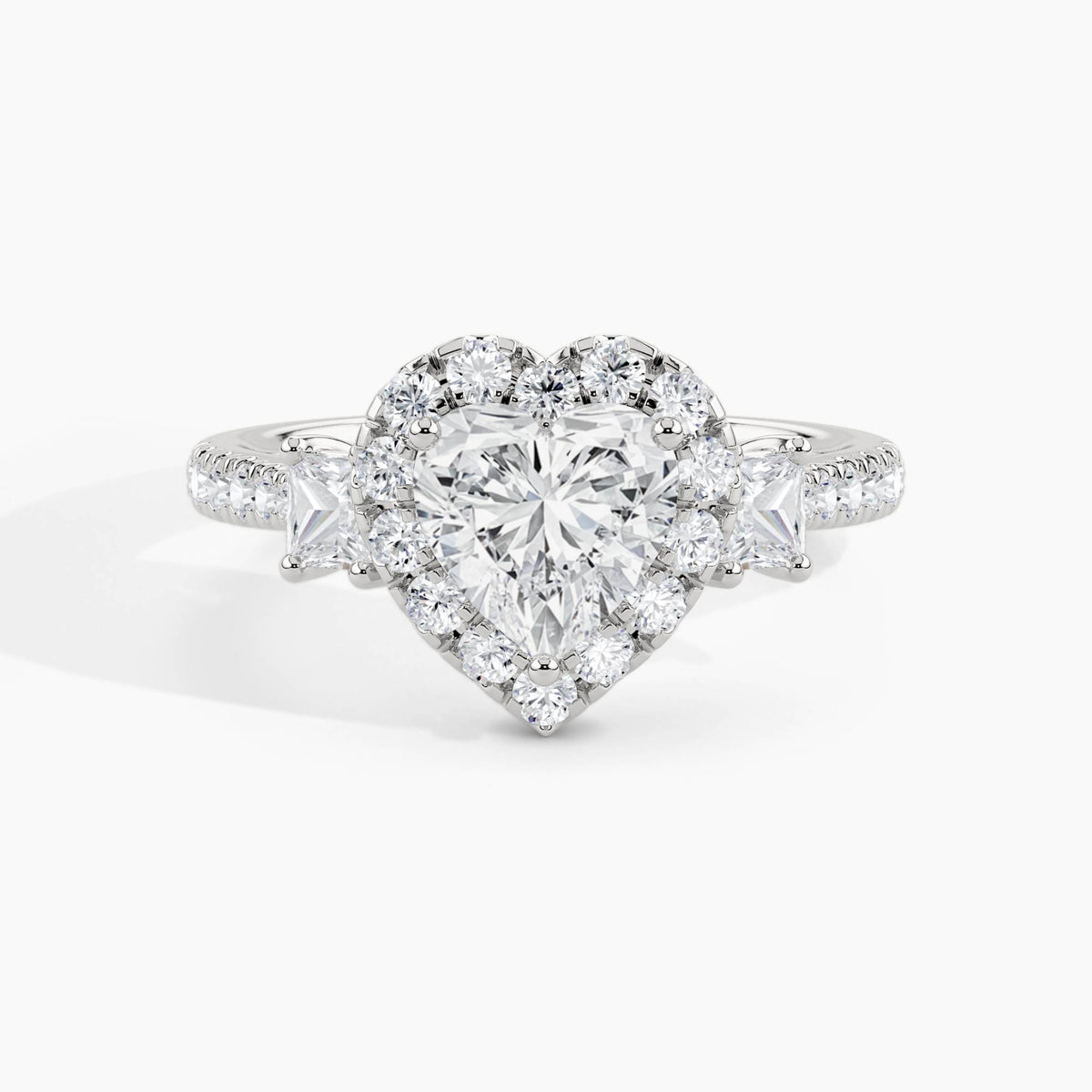 White Gold, Heart, down view