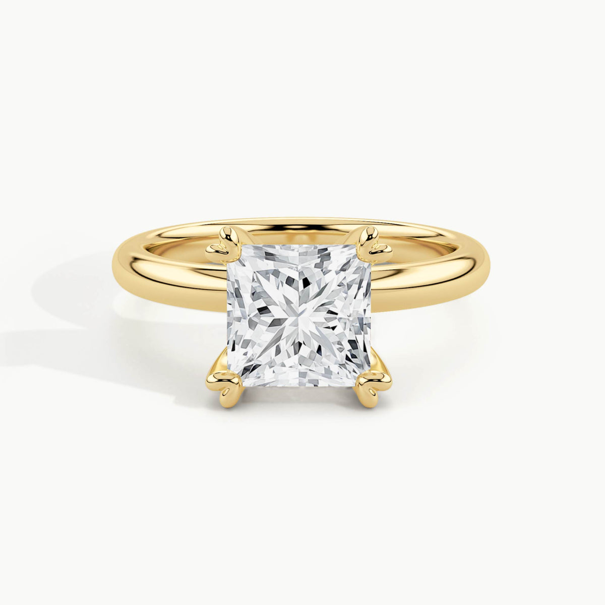 Yellow Gold, Princess, down view