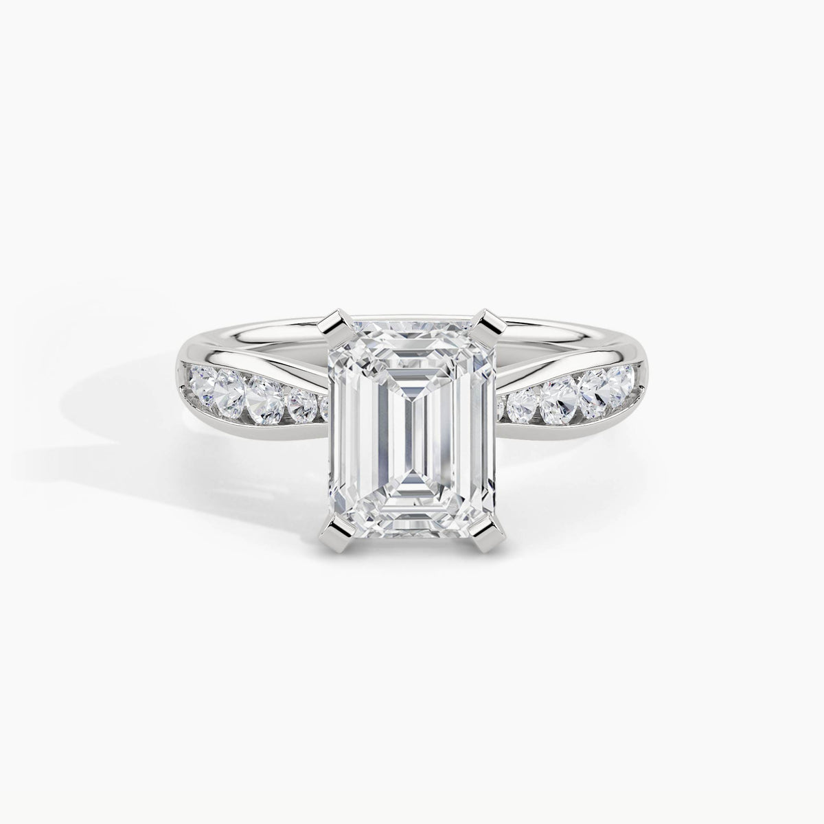 White Gold, Emerald, down view