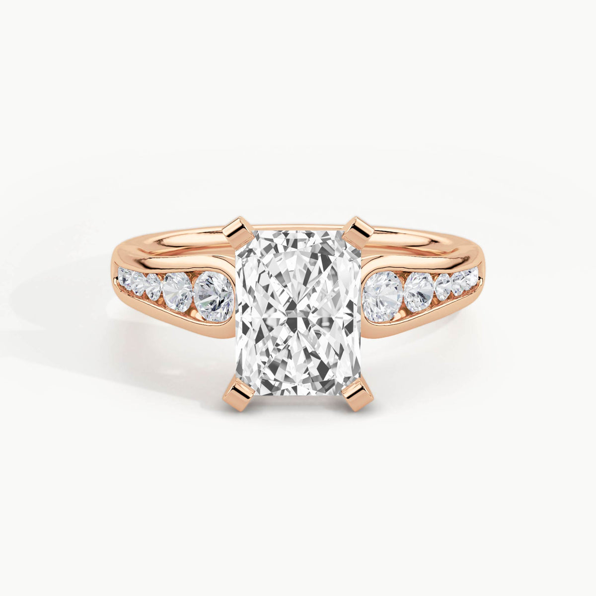 Rose Gold, Radiant, down view