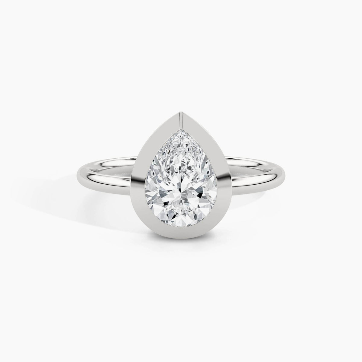 White Gold, Pear, down view