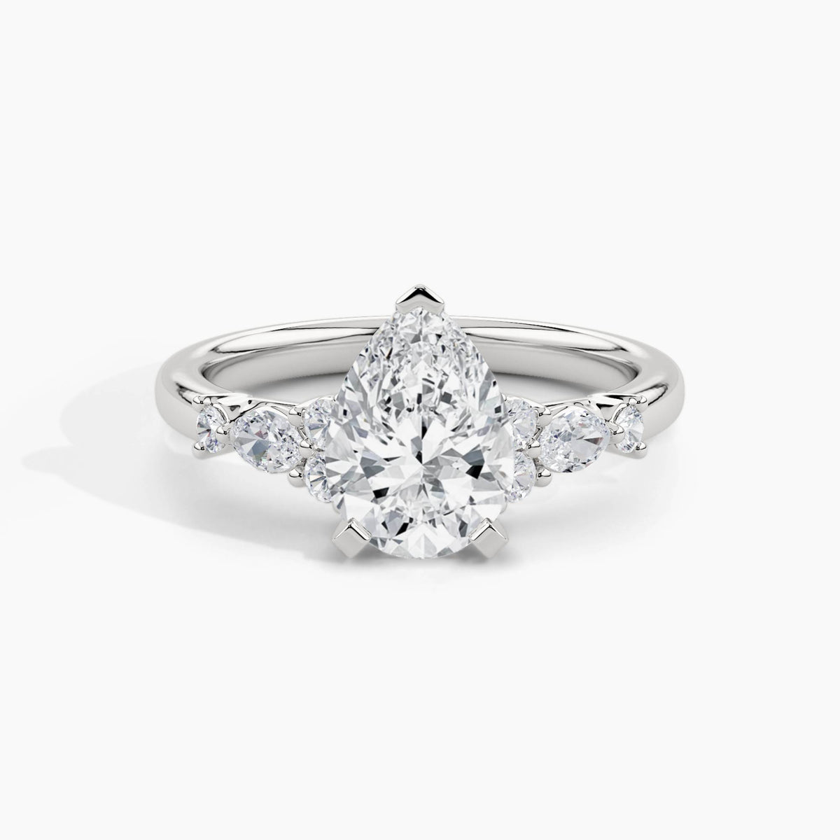 White Gold, Pear, down view