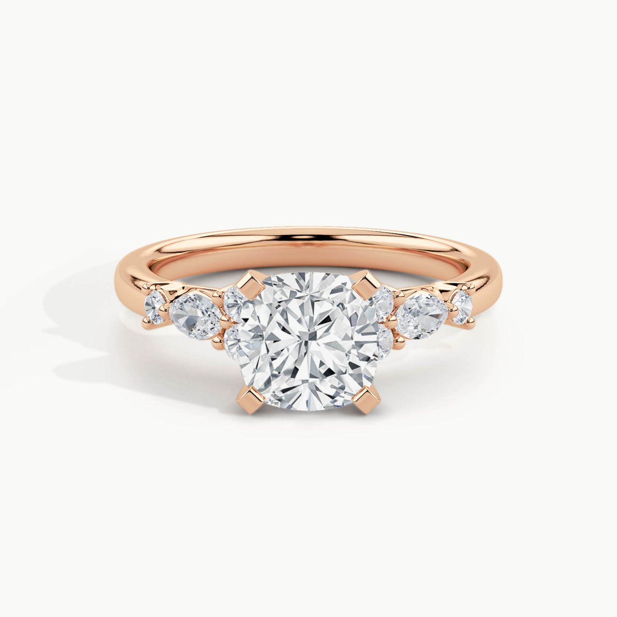 Rose Gold, Cushion, down view