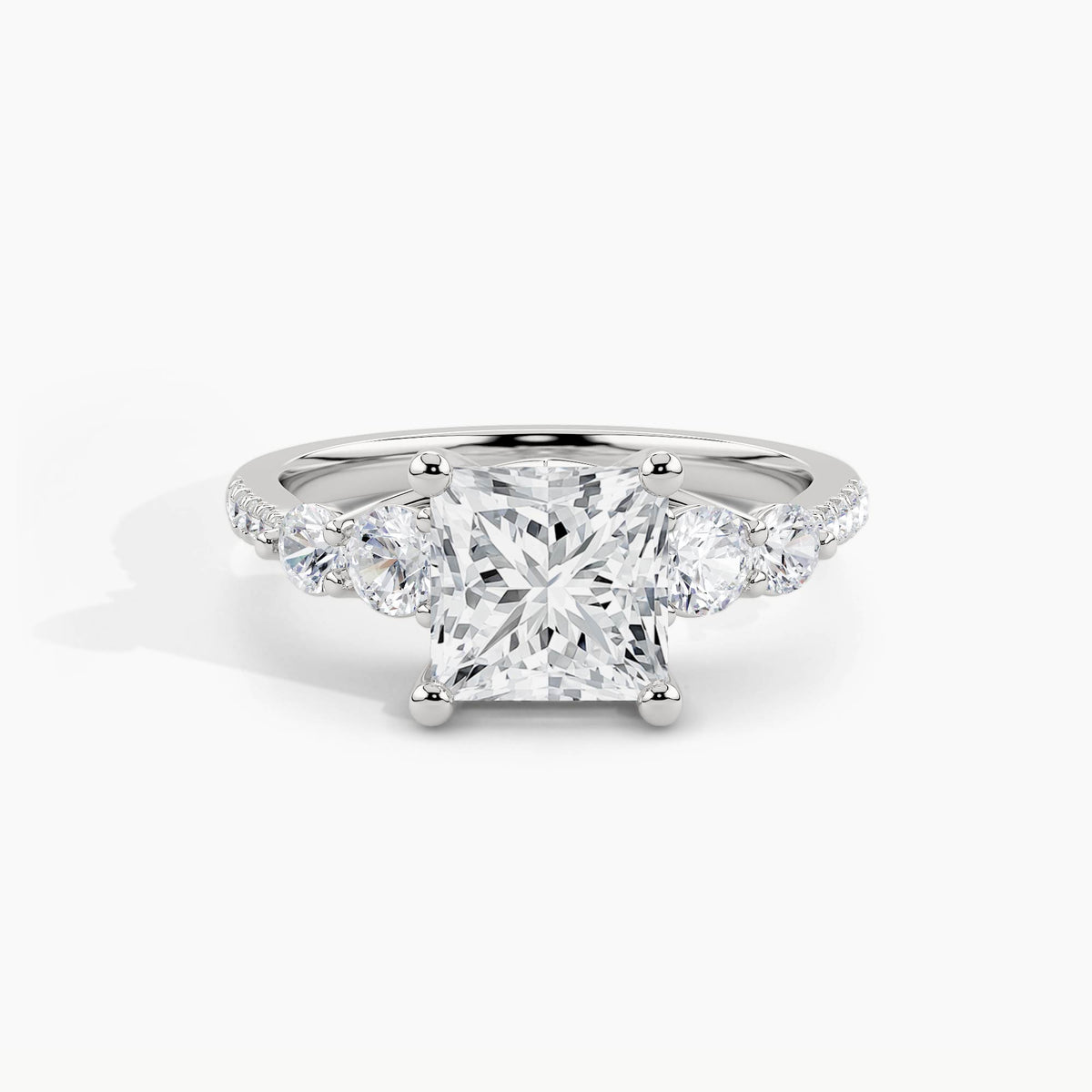 950 Platinum, Princess, down view