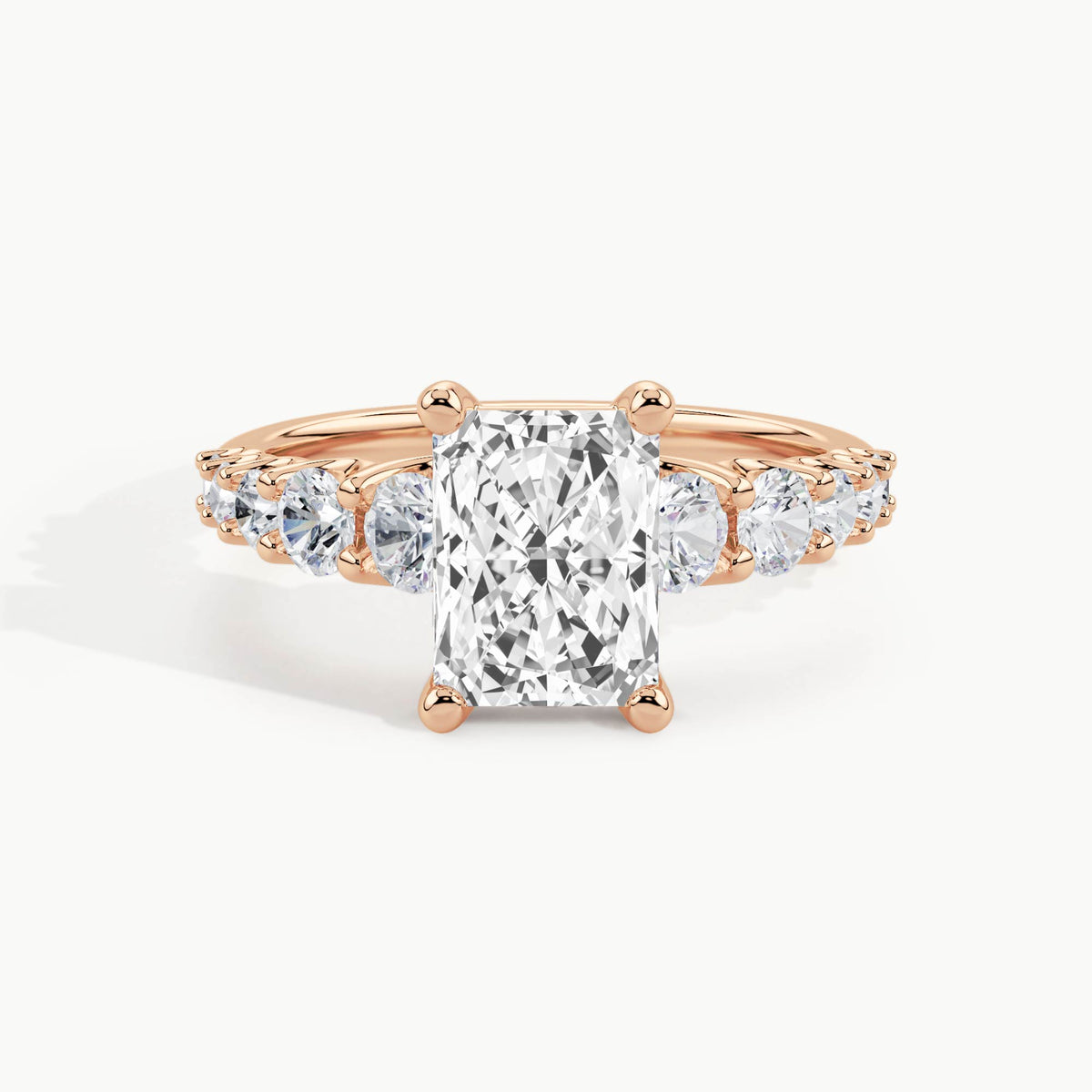 Rose Gold, Radiant, down view