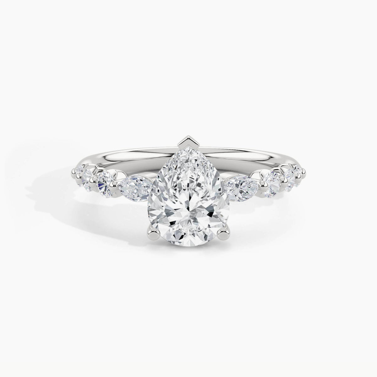 White Gold, Pear, down view