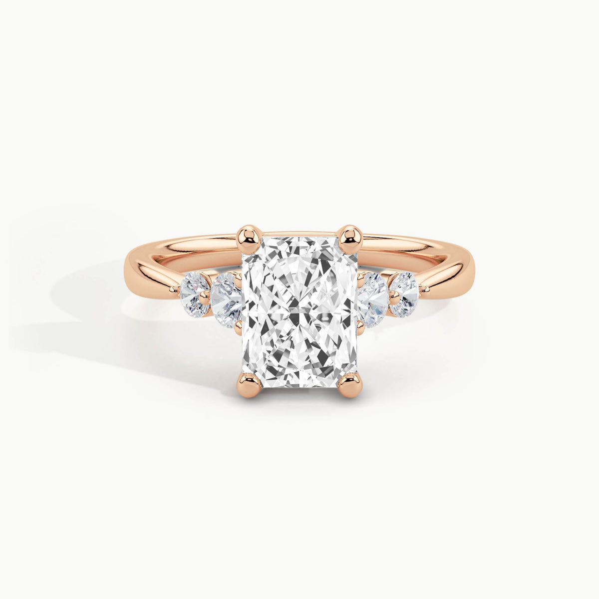 Rose Gold, Radiant, down view