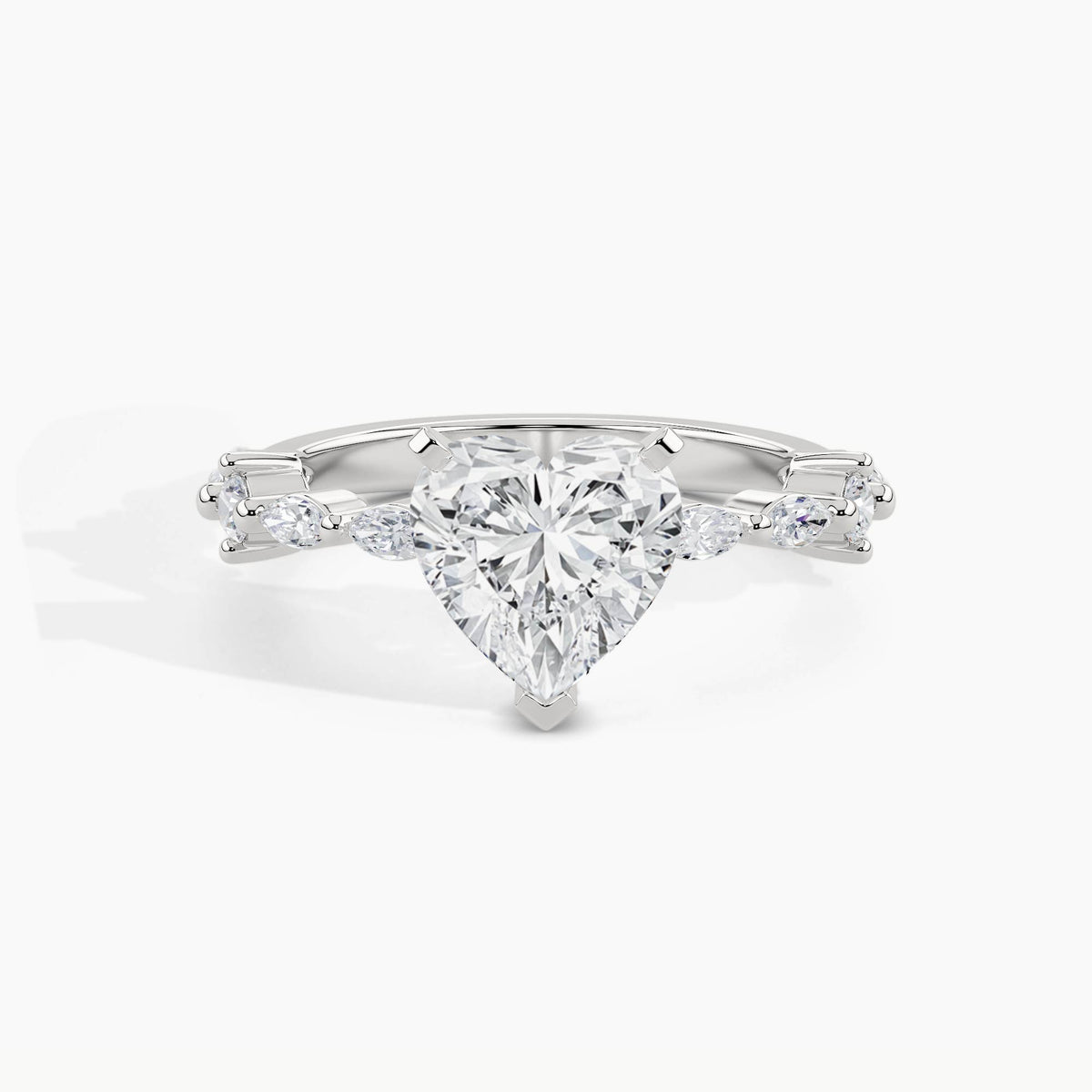 White Gold, Heart, down view