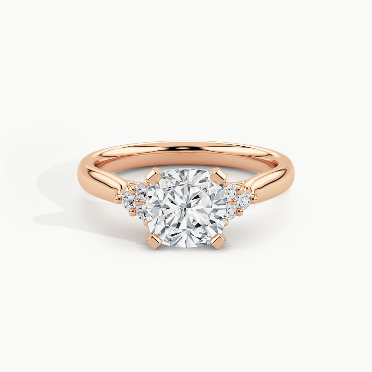 Rose Gold, Cushion, down view