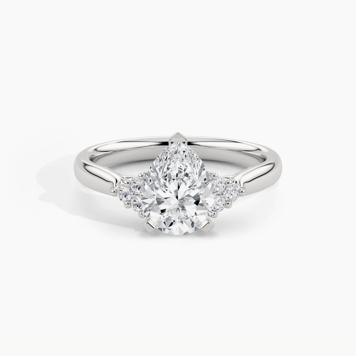 950 Platinum, Pear, down view