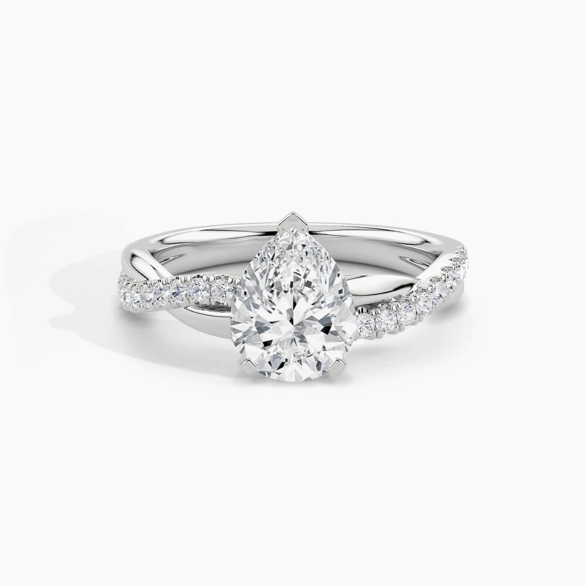 White Gold, Pear, down view