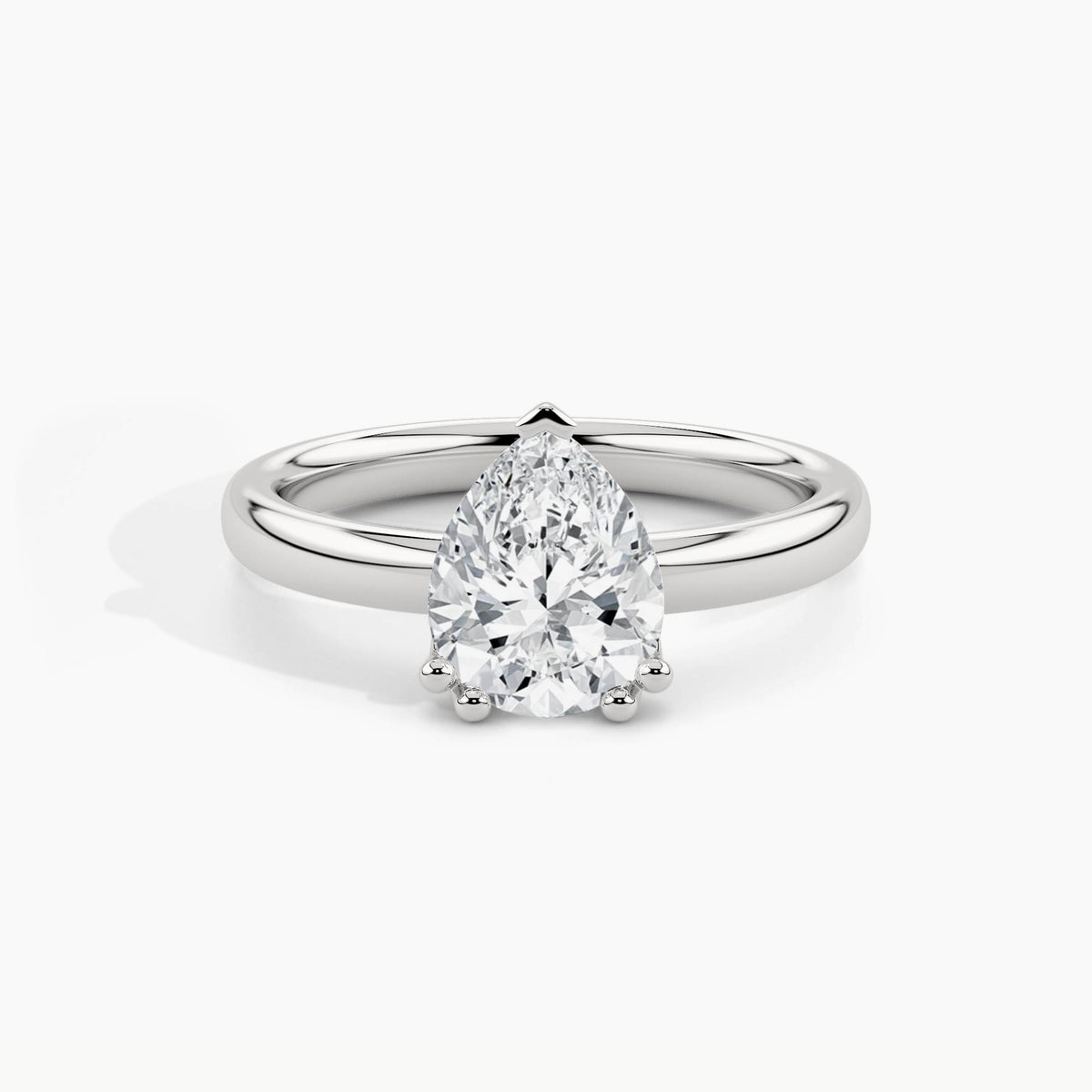 950 Platinum, Pear, down view