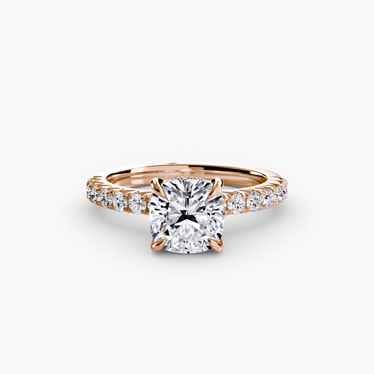 Rose Gold, Cushion, down view