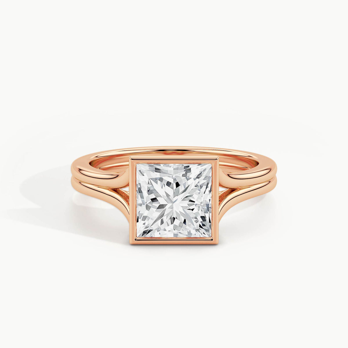 Rose Gold, Princess, down view