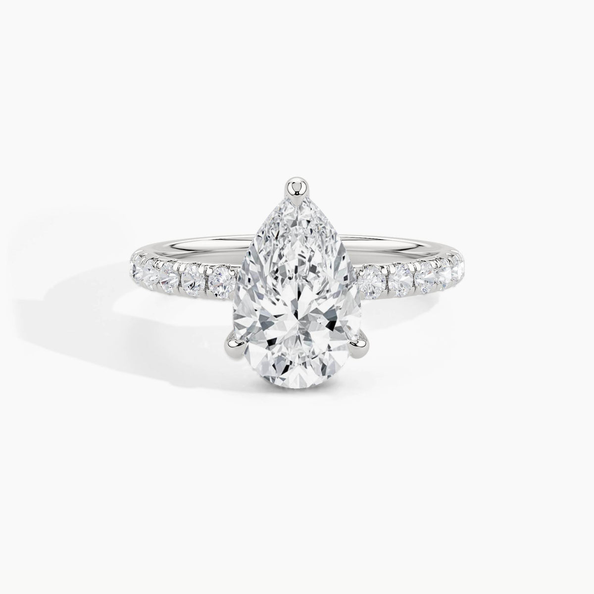 950 Platinum, Pear, down view