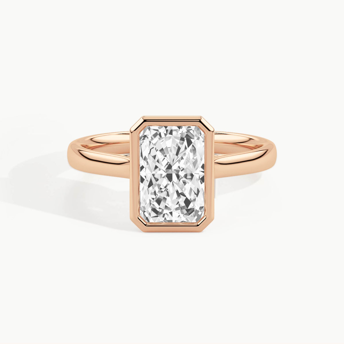 Rose Gold, Radiant, down view