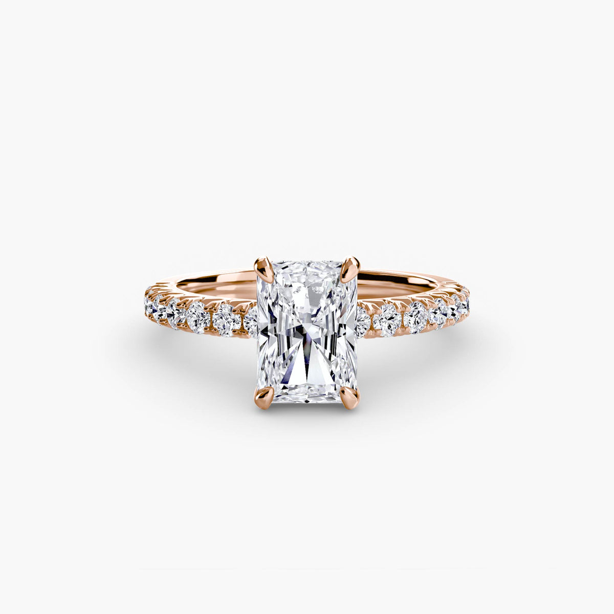 Rose Gold, Radiant, down view